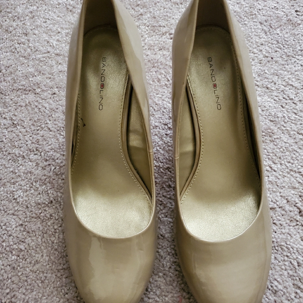 Beige Shiny Bandolino